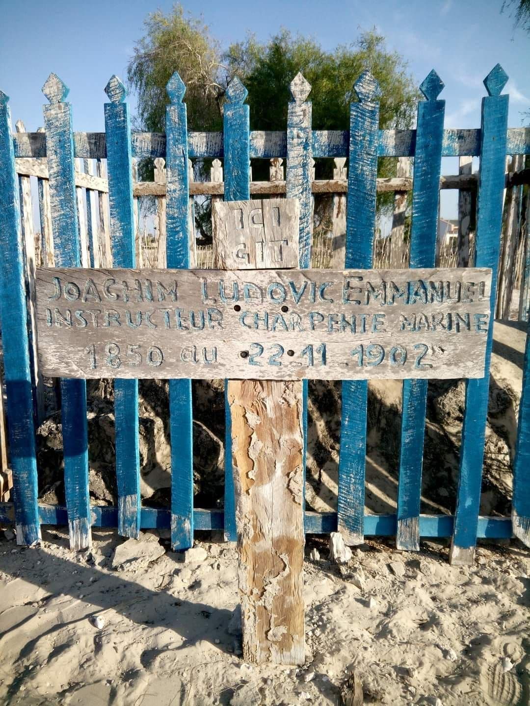 Cimetiére de Ludovic Joachim à Belo sur Mer